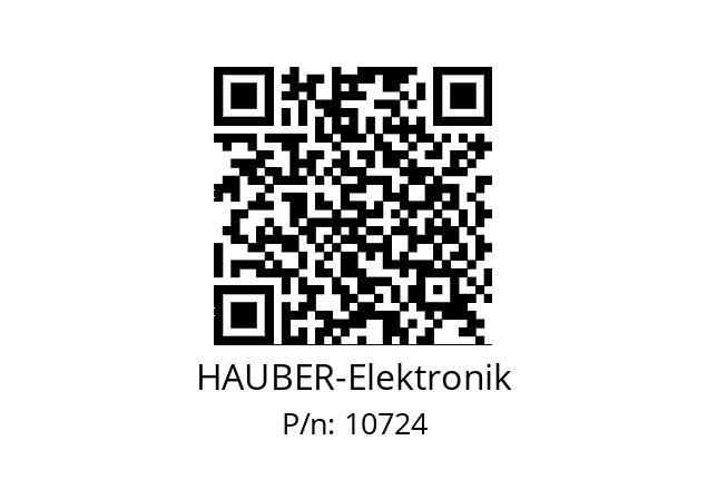   HAUBER-Elektronik 10724