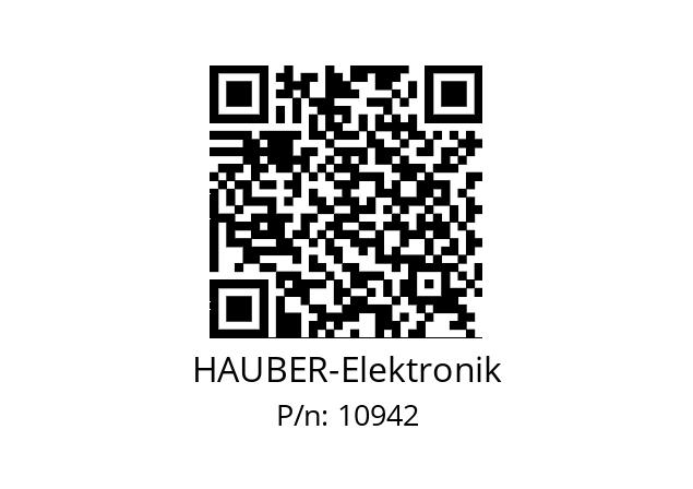   HAUBER-Elektronik 10942