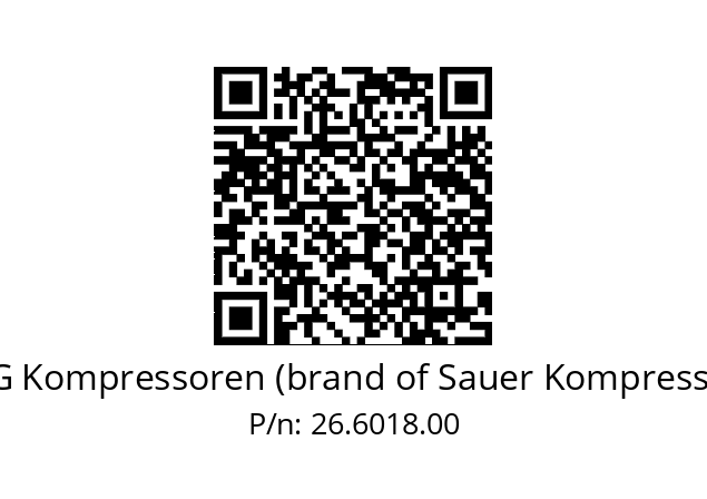   HAUG Kompressoren (brand of Sauer Kompressoren) 26.6018.00