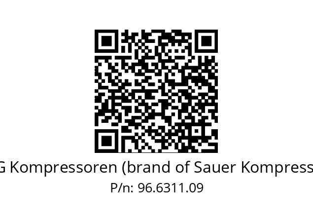   HAUG Kompressoren (brand of Sauer Kompressoren) 96.6311.09