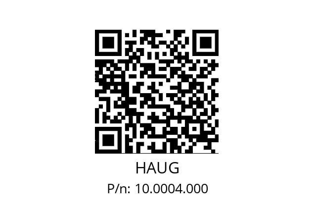   HAUG 10.0004.000