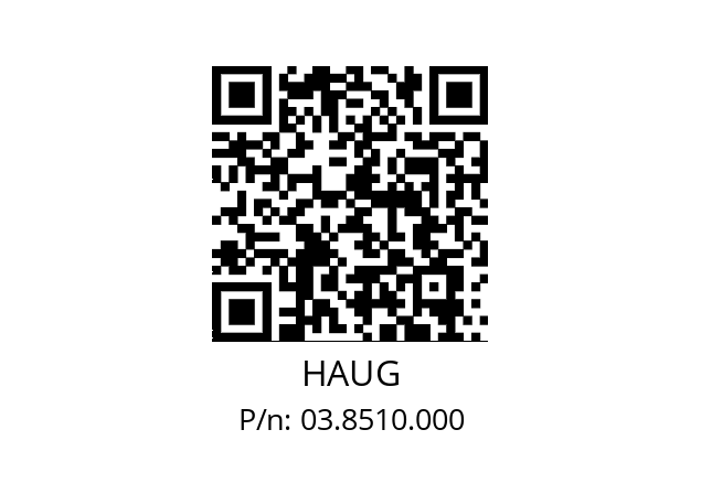   HAUG 03.8510.000