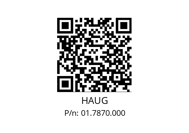   HAUG 01.7870.000