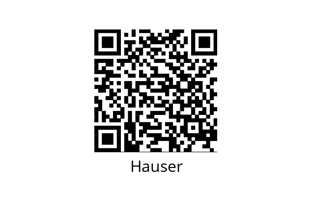  MSS982794/9807 Hauser 