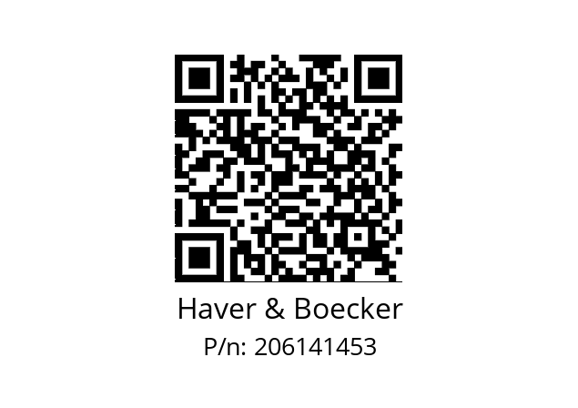  520762 Haver & Boecker 206141453