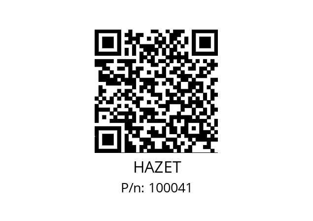   HAZET 100041