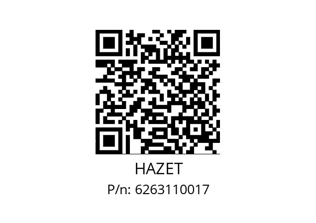   HAZET 6263110017