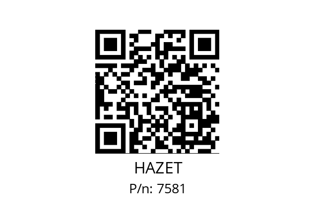   HAZET 7581