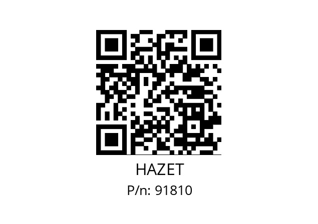   HAZET 91810