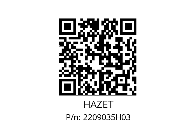   HAZET 2209035H03