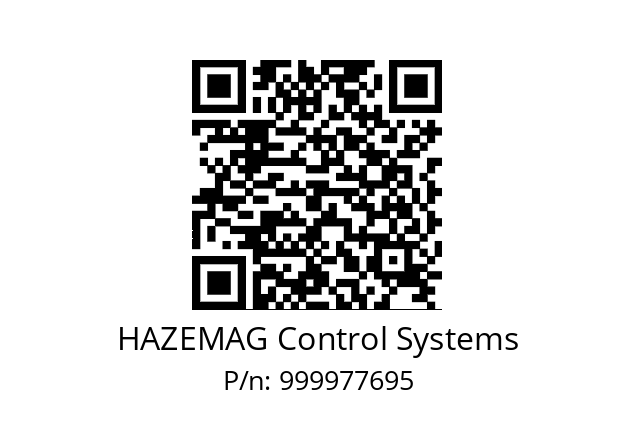   HAZEMAG Control Systems 999977695