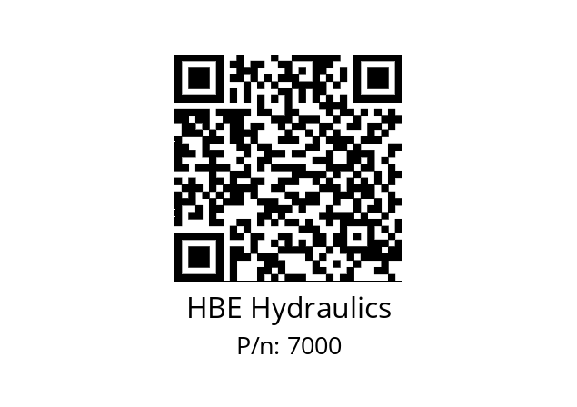   HBE Hydraulics 7000