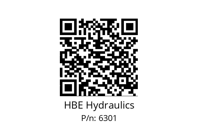   HBE Hydraulics 6301