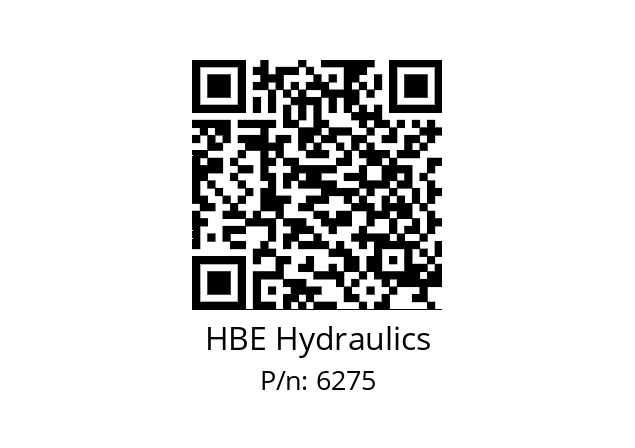   HBE Hydraulics 6275