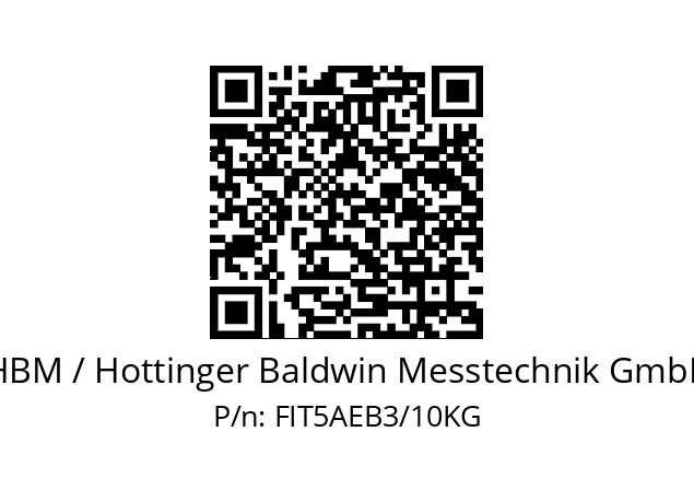   HBM / Hottinger Baldwin Messtechnik GmbH FIT5AEB3/10KG