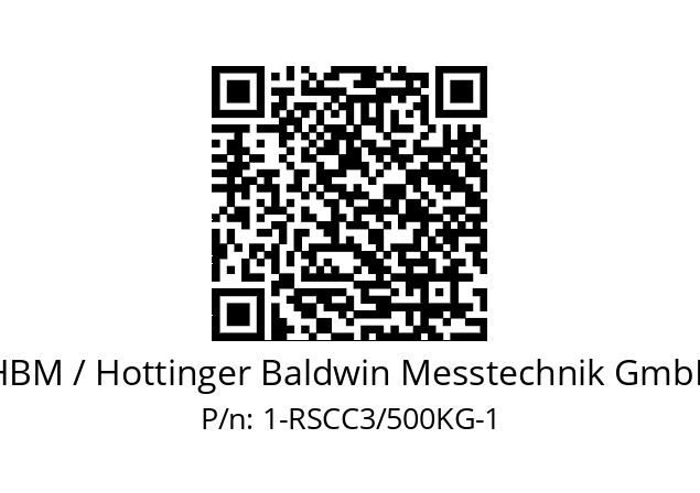   HBM / Hottinger Baldwin Messtechnik GmbH 1-RSCC3/500KG-1