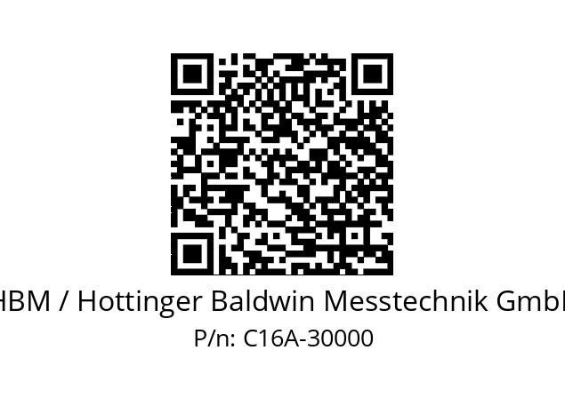   HBM / Hottinger Baldwin Messtechnik GmbH C16A-30000