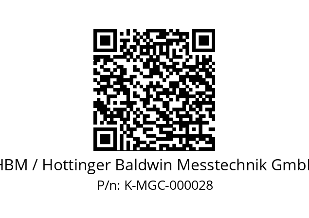   HBM / Hottinger Baldwin Messtechnik GmbH K-MGC-000028