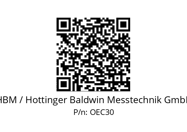   HBM / Hottinger Baldwin Messtechnik GmbH OEC30