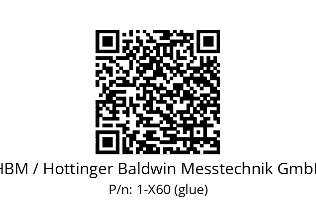   HBM / Hottinger Baldwin Messtechnik GmbH 1-X60 (glue)