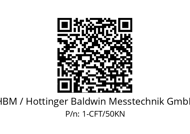   HBM / Hottinger Baldwin Messtechnik GmbH 1-CFT/50KN