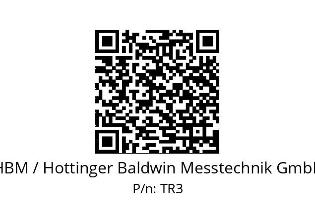   HBM / Hottinger Baldwin Messtechnik GmbH TR3