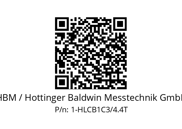   HBM / Hottinger Baldwin Messtechnik GmbH 1-HLCB1C3/4.4T