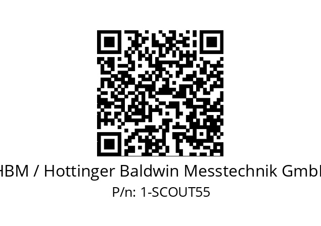   HBM / Hottinger Baldwin Messtechnik GmbH 1-SCOUT55