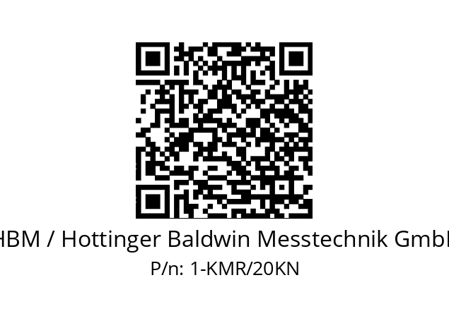   HBM / Hottinger Baldwin Messtechnik GmbH 1-KMR/20KN