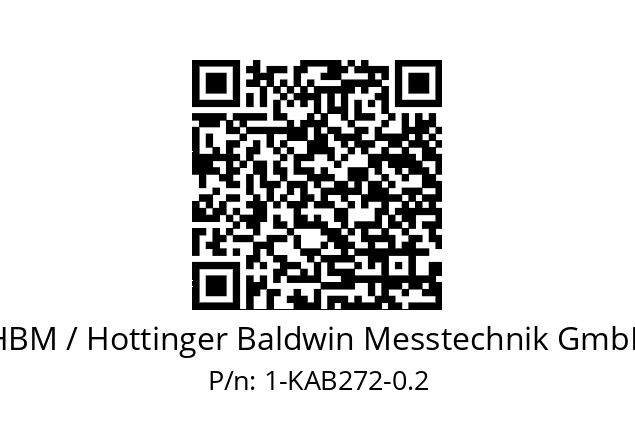   HBM / Hottinger Baldwin Messtechnik GmbH 1-KAB272-0.2