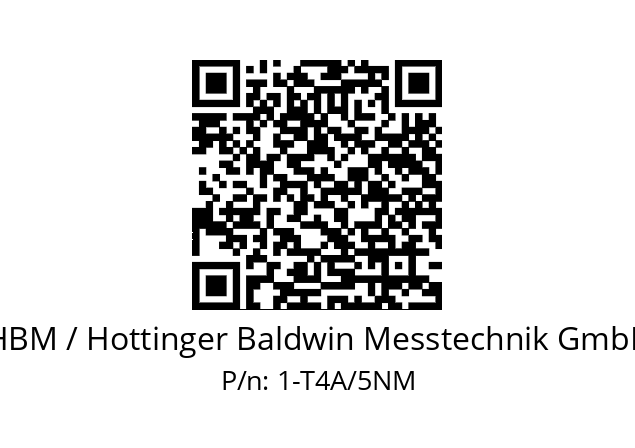   HBM / Hottinger Baldwin Messtechnik GmbH 1-T4A/5NM