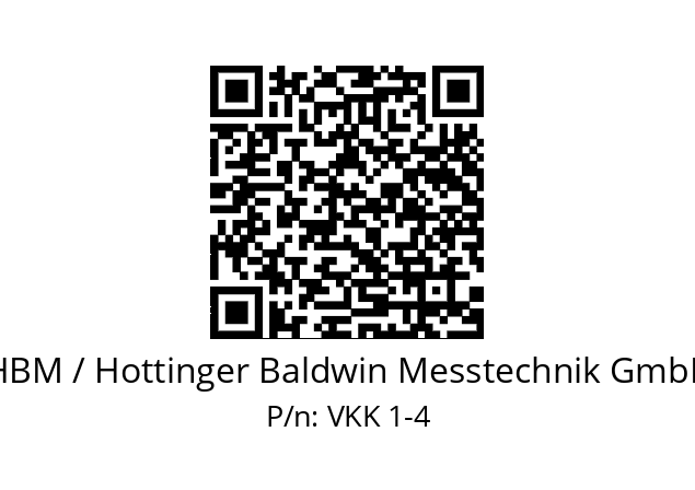   HBM / Hottinger Baldwin Messtechnik GmbH VKK 1-4