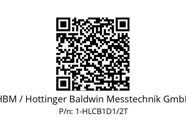   HBM / Hottinger Baldwin Messtechnik GmbH 1-HLCB1D1/2T