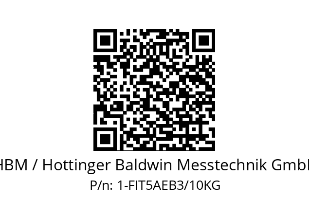   HBM / Hottinger Baldwin Messtechnik GmbH 1-FIT5AEB3/10KG