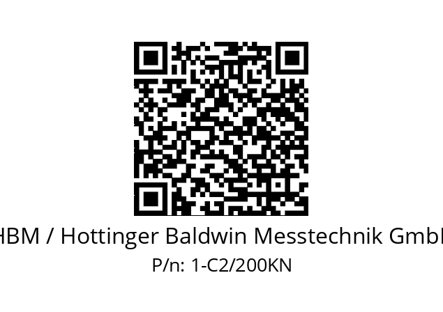   HBM / Hottinger Baldwin Messtechnik GmbH 1-C2/200KN