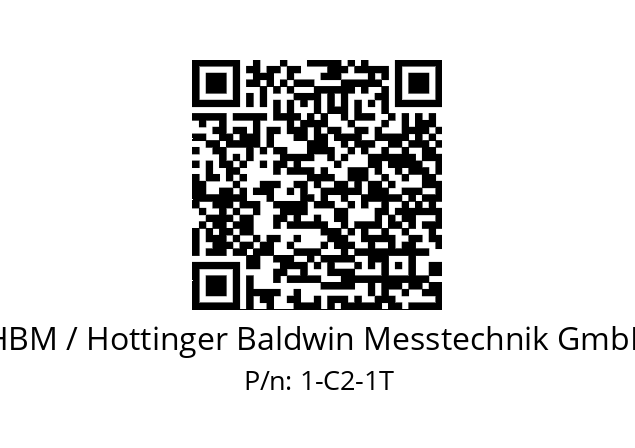   HBM / Hottinger Baldwin Messtechnik GmbH 1-C2-1T