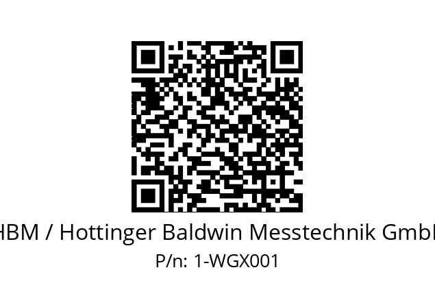   HBM / Hottinger Baldwin Messtechnik GmbH 1-WGX001