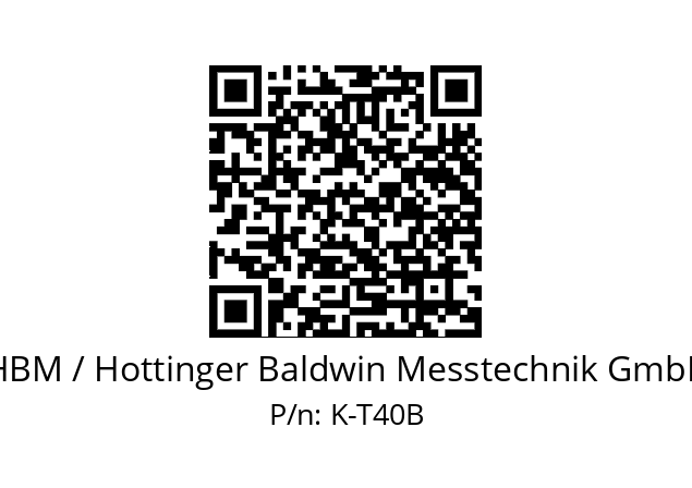   HBM / Hottinger Baldwin Messtechnik GmbH K-T40B