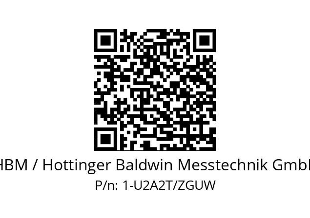   HBM / Hottinger Baldwin Messtechnik GmbH 1-U2A2T/ZGUW