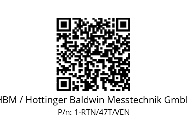   HBM / Hottinger Baldwin Messtechnik GmbH 1-RTN/47T/VEN