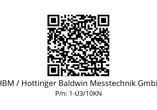   HBM / Hottinger Baldwin Messtechnik GmbH 1-U3/10KN