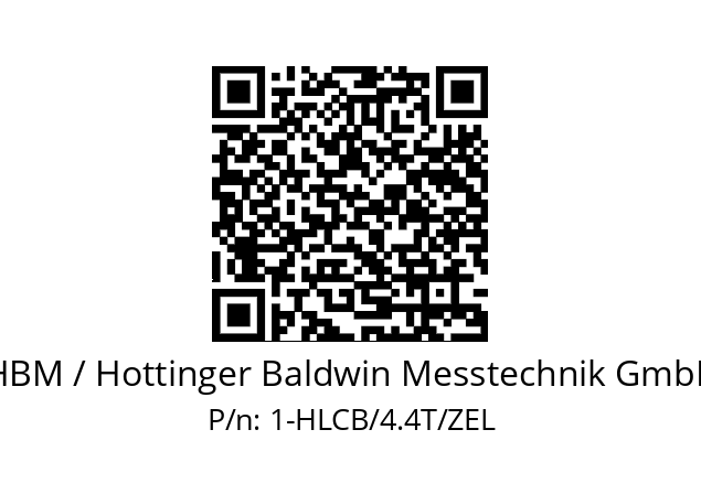   HBM / Hottinger Baldwin Messtechnik GmbH 1-HLCB/4.4T/ZEL