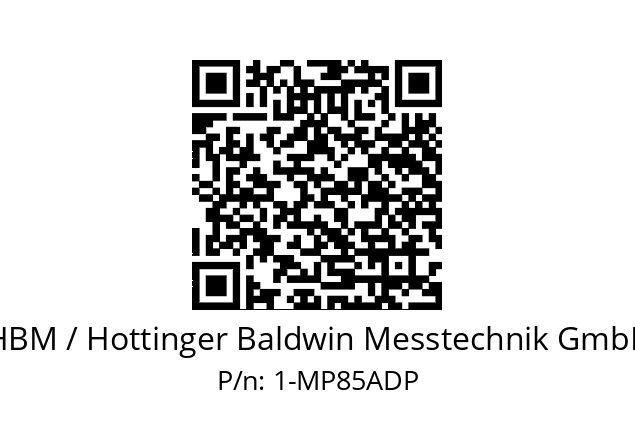   HBM / Hottinger Baldwin Messtechnik GmbH 1-MP85ADP