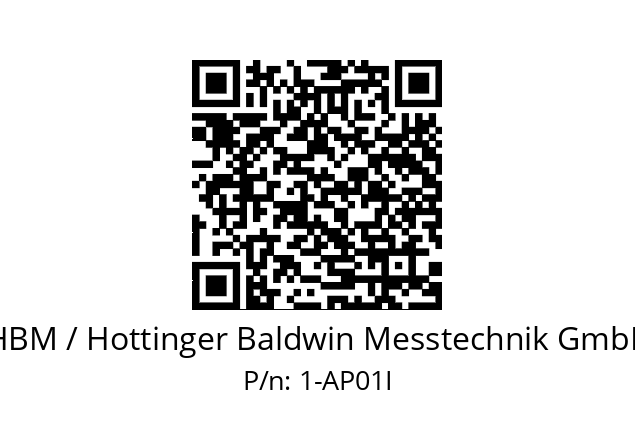   HBM / Hottinger Baldwin Messtechnik GmbH 1-AP01I