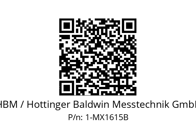   HBM / Hottinger Baldwin Messtechnik GmbH 1-MX1615B