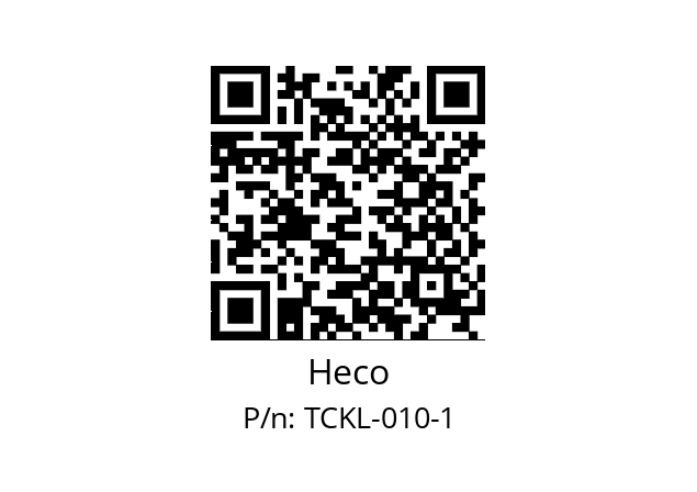   Heco TCKL-010-1