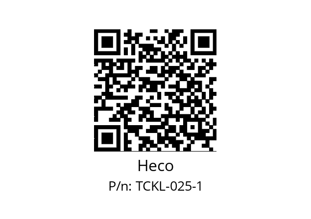   Heco TCKL-025-1