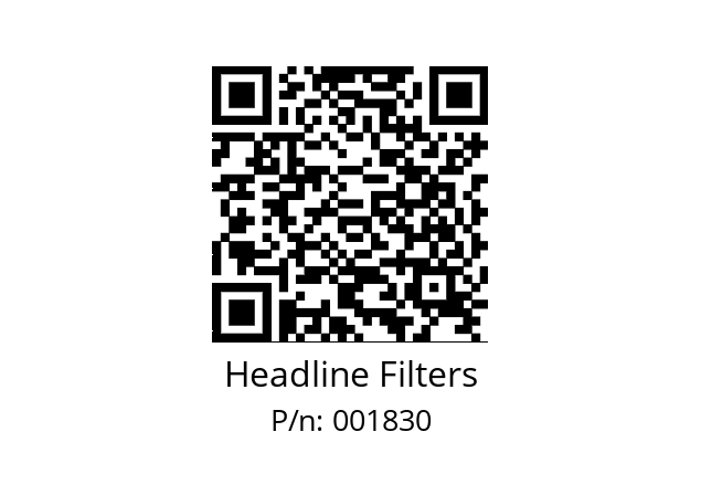  25-64-70C Headline Filters 001830