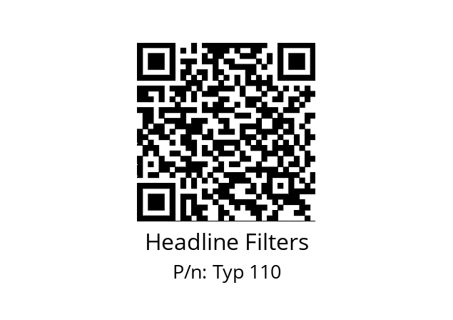   Headline Filters Typ 110