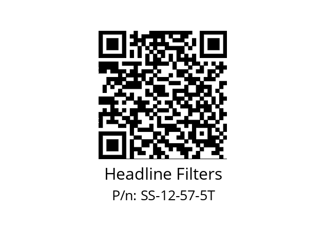   Headline Filters SS-12-57-5Т